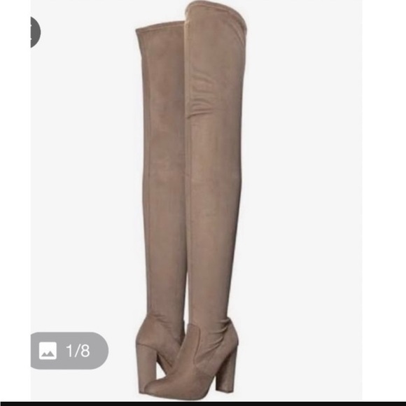 Steve Madden Over the Knee Heeled Boots - Picture 1 of 10